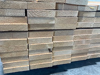 Vuren plank 300x12,5x3,2 cm (100x) - afbeelding 4 van  6
