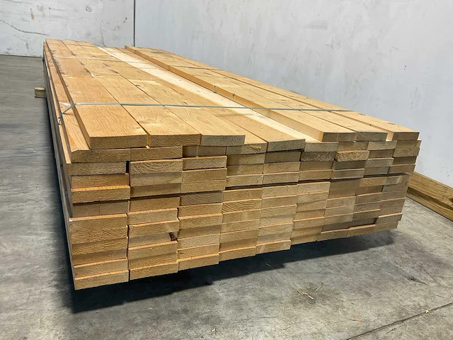 Vuren plank 300x12,5x3,2 cm (105x) - afbeelding 3 van  6