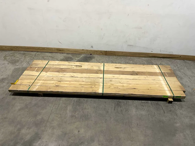 Vuren plank 300x14,5x2 cm (21x) - afbeelding 2 van  5
