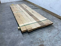 Vuren plank 300x14,5x2 cm (21x) - afbeelding 1 van  5