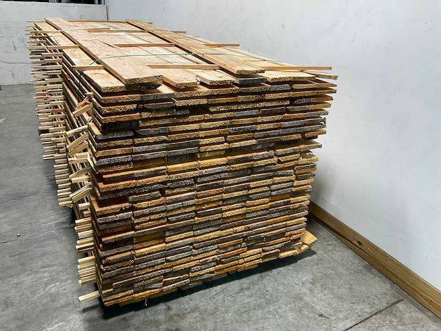 Vuren plank 300x14x2 cm (37x) - afbeelding 4 van  6