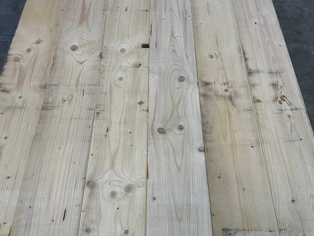 Vuren plank 300x18.5x3.5 cm (18x) - afbeelding 2 van  5