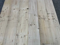 Vuren plank 300x18.5x3.5 cm (18x) - afbeelding 2 van  5