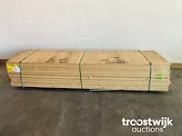 Vuren plank 300x9.5x2 cm - afbeelding 1 van  5