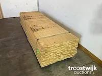 Vuren plank 300x9.5x2 cm - afbeelding 2 van  5