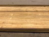 Vuren plank 330x13,5x2,2 cm (76x) - afbeelding 4 van  6