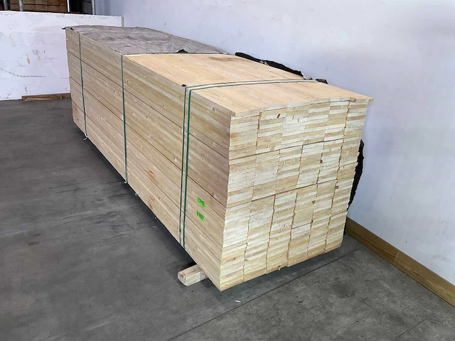 Vuren plank 330x17,5x2,2 cm (50x) - afbeelding 2 van  6