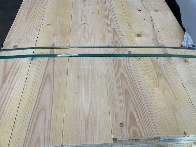 Vuren plank 330x17,5x2,2 cm (50x) - afbeelding 3 van  6