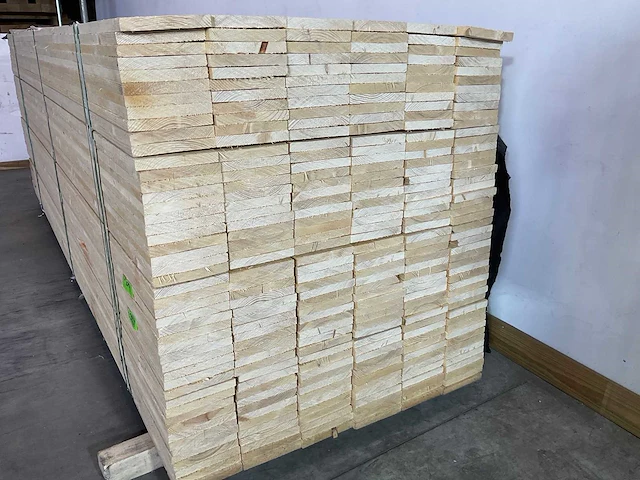 Vuren plank 330x17,5x2,2 cm (50x) - afbeelding 4 van  6