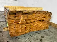 Vuren plank 360x10x3,2 cm (25x) - afbeelding 4 van  5