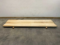 Vuren plank 360x12,5x2,5 cm (21x) - afbeelding 1 van  6