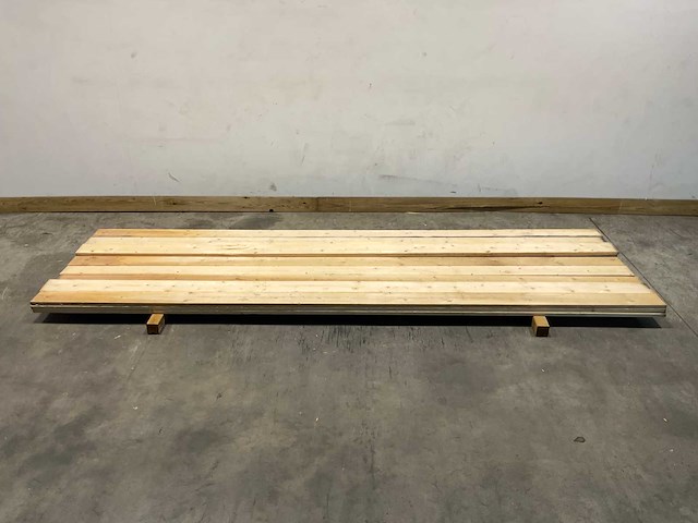 Vuren plank 360x12,5x2,5 cm (21x) - afbeelding 1 van  6