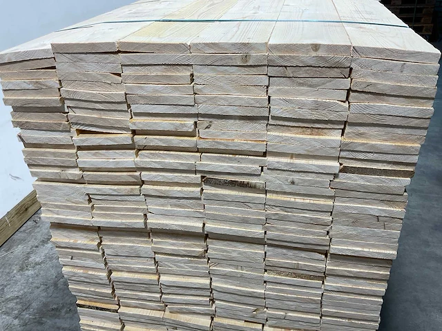 Vuren plank 360x17x2,3 cm (50x) - afbeelding 2 van  6