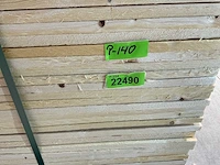 Vuren plank 360x17x2,3 cm (50x) - afbeelding 4 van  6