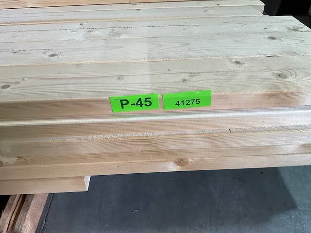 Vuren plank 390-450x14x3.5 cm (30x) - afbeelding 8 van  8