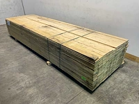 Vuren plank 390x10x2,2 cm (137x) - afbeelding 1 van  7