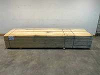 Vuren plank 390x10x2,2 cm (137x) - afbeelding 2 van  7
