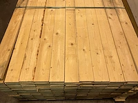 Vuren plank 390x10x2,2 cm (137x) - afbeelding 4 van  7