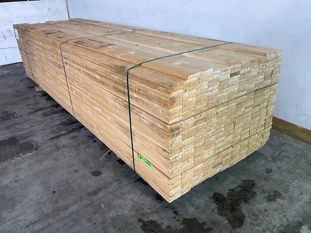 Vuren plank 390x10x2,2 cm (20x) - afbeelding 2 van  5
