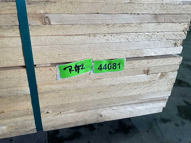 Vuren plank 390x10x2,2 cm (20x) - afbeelding 5 van  5