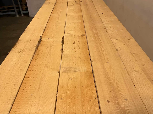 Vuren plank 390x20x2,2 cm (20x) - afbeelding 4 van  7