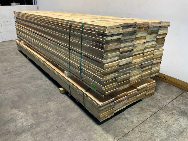 Vuren plank 390x20x2,2 cm (20x) - afbeelding 6 van  7