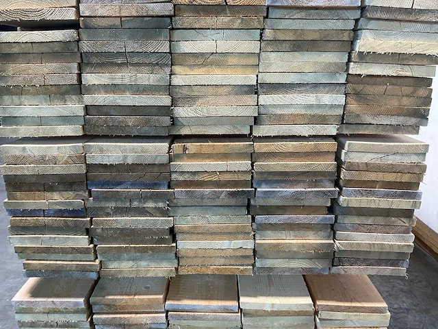 Vuren plank 390x20x2,2 cm (20x) - afbeelding 7 van  7