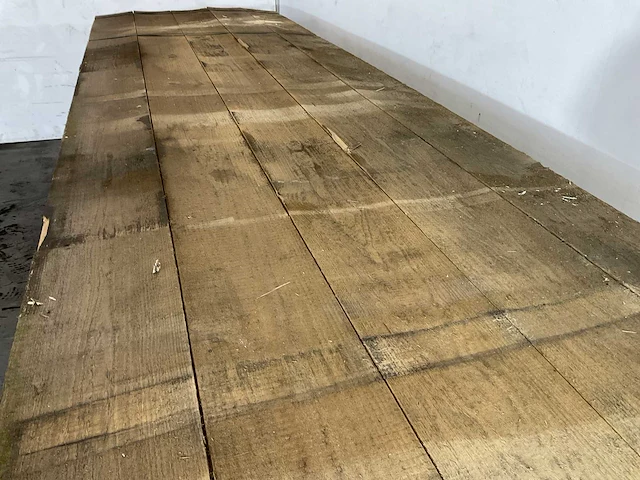 Vuren plank 390x22,5x2,4 cm (30x) - afbeelding 4 van  6