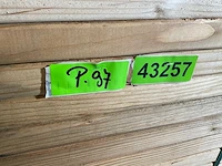 Vuren plank 390x23.5x3.7 cm (4x) - afbeelding 5 van  5