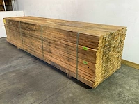Vuren plank 420x10x2 cm (18x) - afbeelding 2 van  6