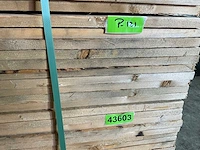 Vuren plank 420x10x2 cm (18x) - afbeelding 6 van  6