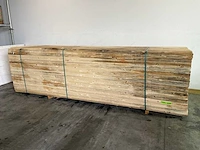 Vuren plank 420x10x2,2 cm (25x) - afbeelding 1 van  5
