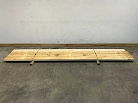 Vuren plank 420x19x2,5 cm (8x) - afbeelding 2 van  9