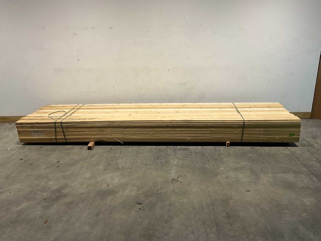 Vuren plank 450x15x2,2 cm (50x) - afbeelding 2 van  7