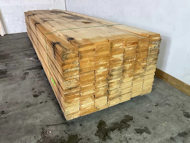 Vuren plank 450x15x2,2 cm (60x) - afbeelding 2 van  5