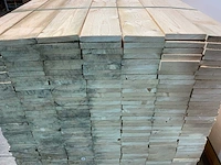 Vuren plank 450x15x2,2 cm (72x) - afbeelding 6 van  6