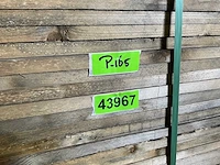 Vuren plank 450x15x2,2 cm (80x) - afbeelding 5 van  5