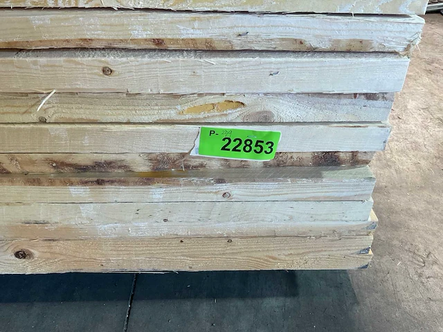 Vuren plank 450x15x3.2 cm (40x) - afbeelding 7 van  7