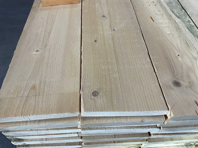 Vuren plank 450x20x2 cm (40x) - afbeelding 3 van  5