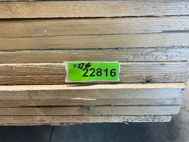 Vuren plank 450x20x2.2 cm (79x) - afbeelding 7 van  7