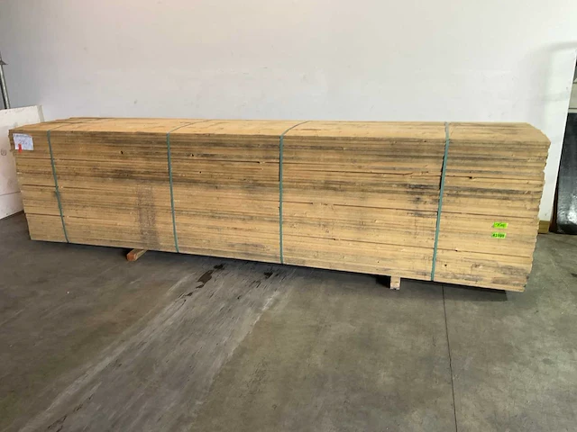 Vuren plank 450x20x2,5 cm (10x) - afbeelding 1 van  6