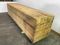 Vuren plank 450x20x2,5 cm (10x) - afbeelding 2 van  6