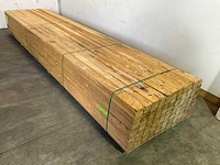 Vuren plank 480x10x2,2 cm (50x) - afbeelding 4 van  5