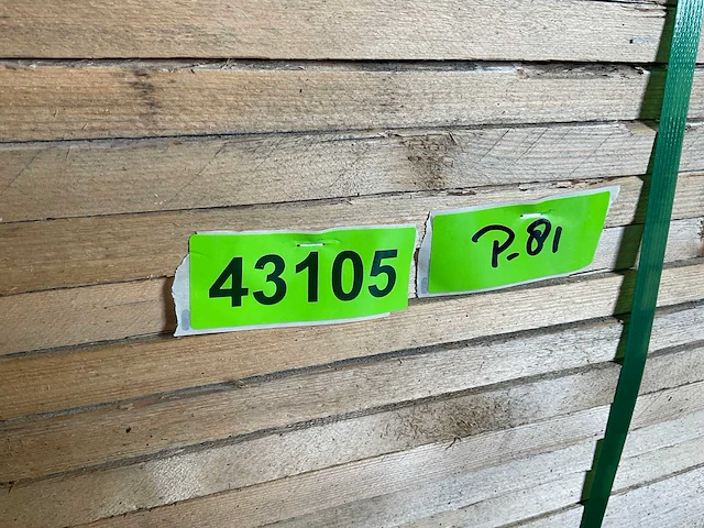 Vuren plank 480x10x2,2 cm (50x) - afbeelding 5 van  5