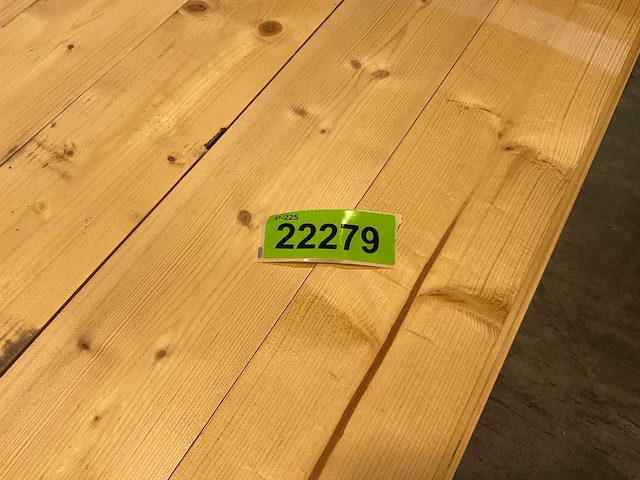 Vuren plank 480x12,5x2,2 cm (66x) - afbeelding 6 van  6