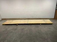 Vuren plank 480x15x2 cm (24x) - afbeelding 1 van  5