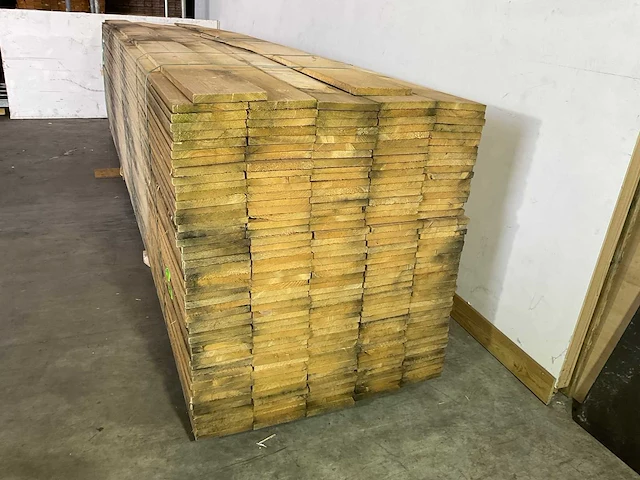 Vuren plank 480x20x2,2 cm (33x) - afbeelding 2 van  6