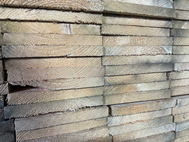 Vuren plank 480x20x2,2 cm (33x) - afbeelding 3 van  6