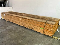 Vuren plank 500x19.5x3 cm (40x) - afbeelding 1 van  6
