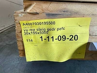Vuren plank 500x19.5x3 cm (40x) - afbeelding 3 van  6